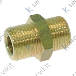 Racor 3-8x3-8 macho-macho especial bomba maquina de cafe (2 uds)