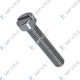 Tornillo m5x12 din-84 inox cafetera (010 uds)