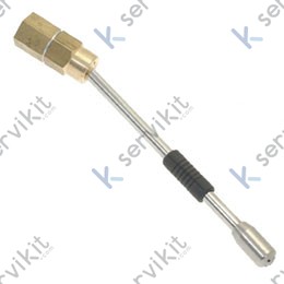 Tubo salida vapor recto 185mm Marcfi cafetera