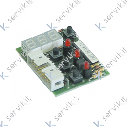 Placa electrónica pulsadores agua con display cafetera La San Marco