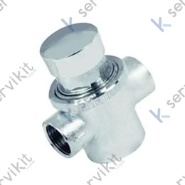 Grifo pulsador temporizado 1/2 M-H